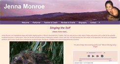 Desktop Screenshot of jennamonroe.com