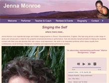 Tablet Screenshot of jennamonroe.com